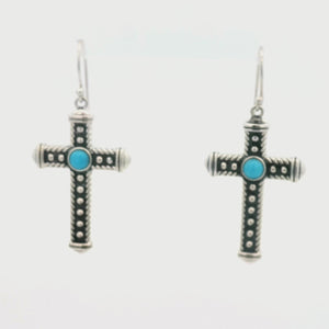 Southwest Cross Earrings