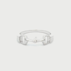 Kelly Herd 6mm Bit Ring - Sterling Silver