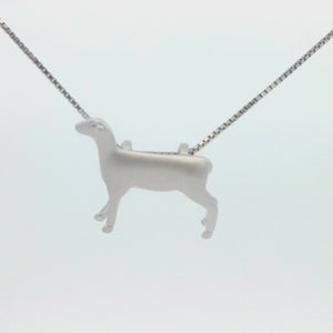 Kelly Herd Sheep Pendant - Sterling Silver