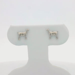 Kelly Herd Lamb Earrings - Sterling Silver