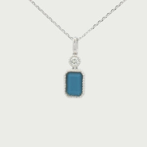 Kelly Herd Turquoise Pendant