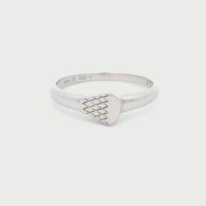 Kelly Herd Horseshoe Nail Ring - Sterling Silver