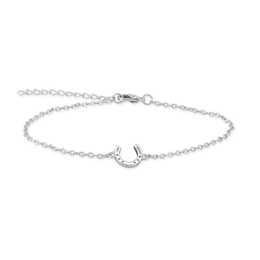 Kelly Herd Thin Horseshoe Bracelet