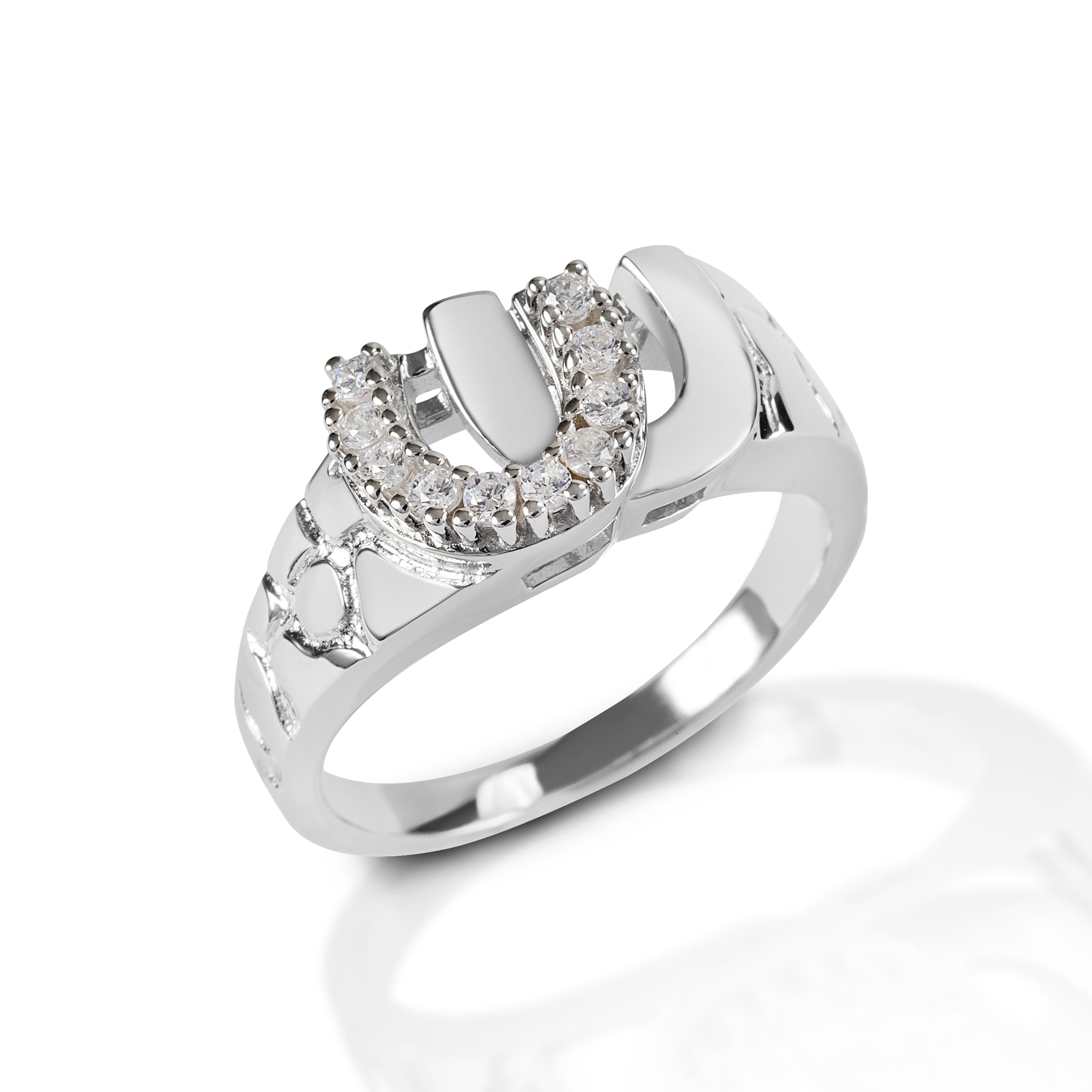 Kelly Herd Men's Double Horseshoe Ring - 14k Gold – Kelly Herd J