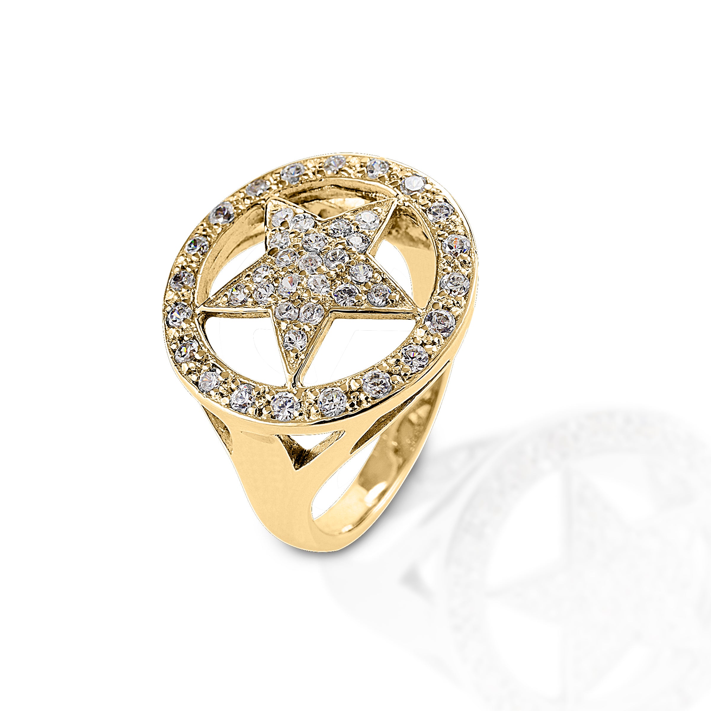 Mini Star Gold Ring