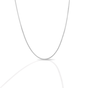 Kelly Herd 2.0mm Mirror Box Chain in Sterling Silver is a lovely traditional chain. A look that never goes out of style. Add it to a pendant or wear it alone. It will add a touch of elegance to any outfit. It will make a lovely gift for any occasion.  Features      Solid Mirror Box Chain     Sterling Silver     Lobster Clasp     2.0mm chain width     16-24" chain length