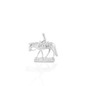 Just for the Western Pleasure rider, Kelly Herd's Pleasure Horse Necklace is beautifully crafted in 14K gold, and enhanced with diamonds.  Features      Western pleasure horse pendant     Enhanced with diamonds     Available in 14K gold     19mm x 21mm