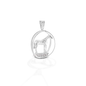 Have you qualified for Worlds? Or is it your goal? Commemorate the occasion, or keep that goal close to your heart with Kelly Herd's World Trophy Necklace. A beautiful rendition of the world championship trophy in 14K gold, accented by diamonds.  Features      World trophy pendant     Enhanced with diamonds     Available in 14k gold