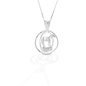 Have you qualified for Worlds? Or is it your goal? Commemorate the occasion, or keep that goal close to your heart with Kelly Herd's World Trophy Necklace. A beautiful rendition of the world championship trophy crafted in sterling silver. Comes with adjustable 16-18" chain.  Features      World trophy pendant     Enhanced with clear cubic zirconia     Sterling Silver     Comes with adjustable 16-18" chain     21mm x24mm