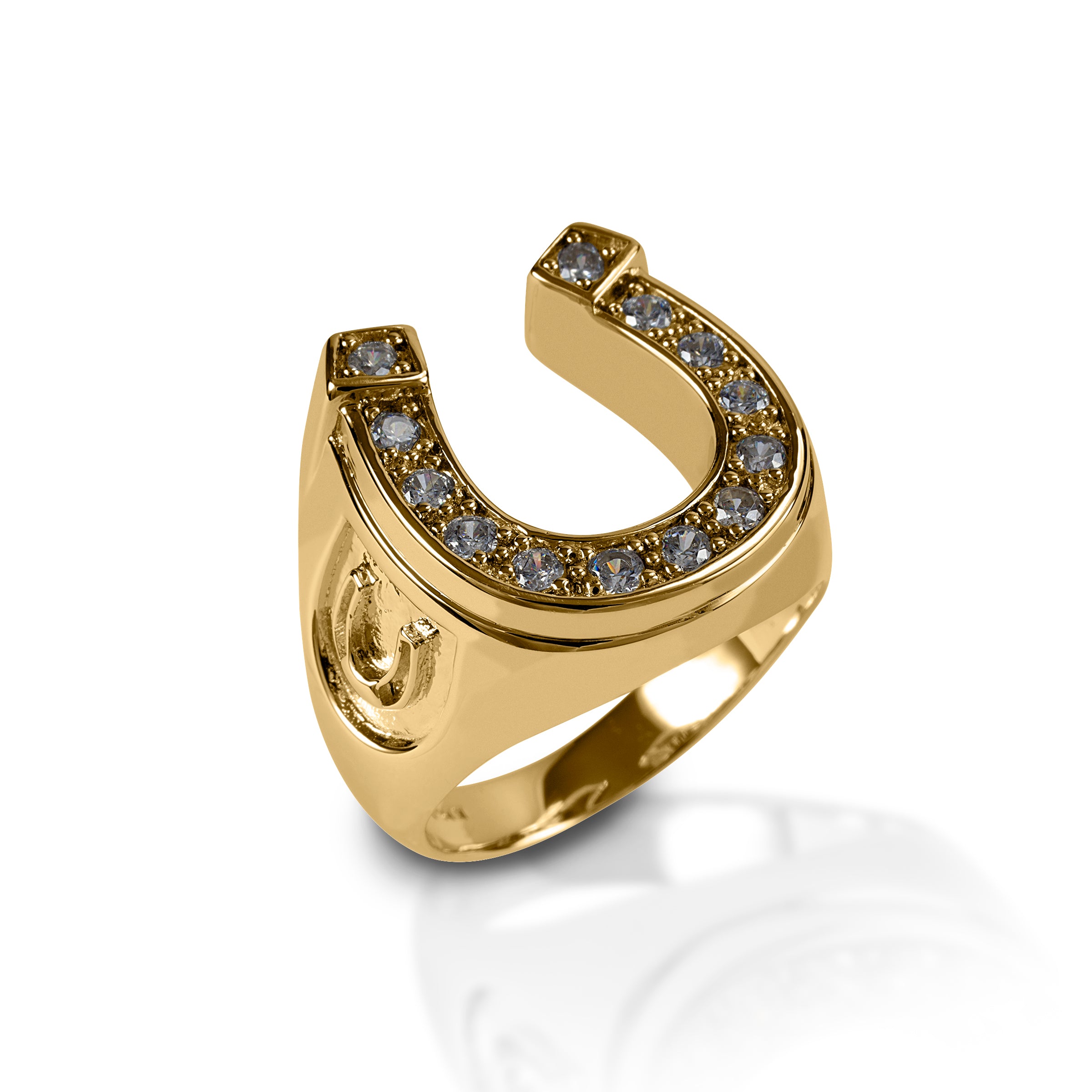 Petrvs Horse Signet Ring in 18K Yellow Gold, 18.3mm | David Yurman Canada